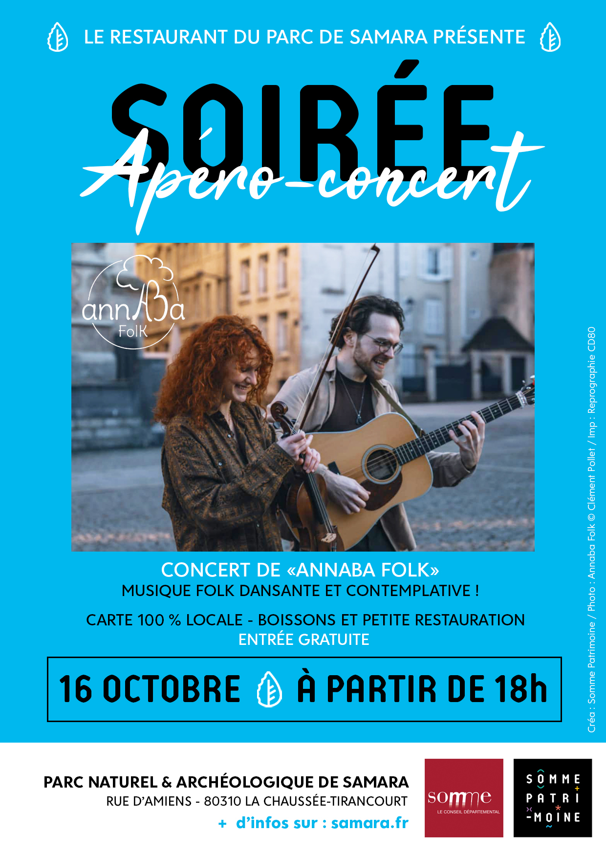 flyer a6 aperoconcert octobre
